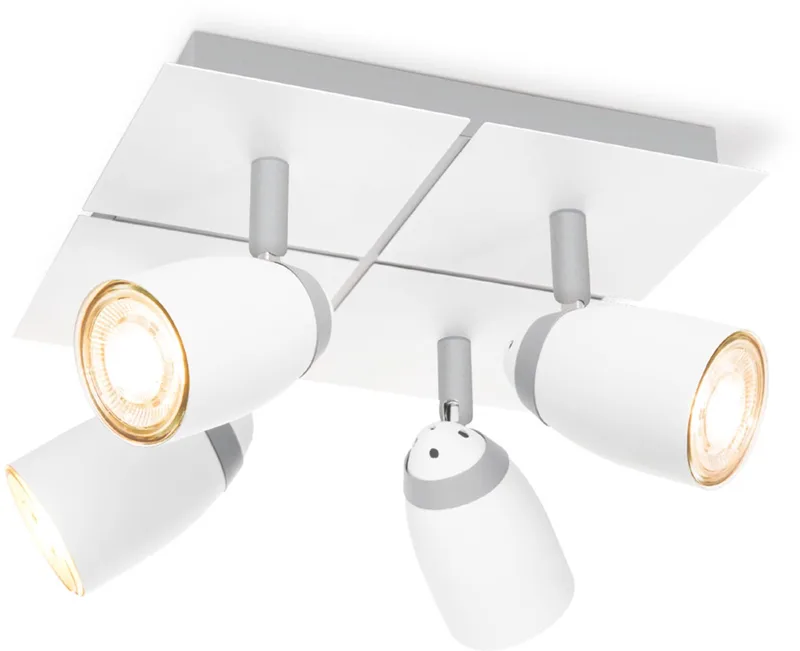 plafondspot Gina 4 - 4 x GU10 - zonder lichtbronnen by Home Sweet Home in White – product photo