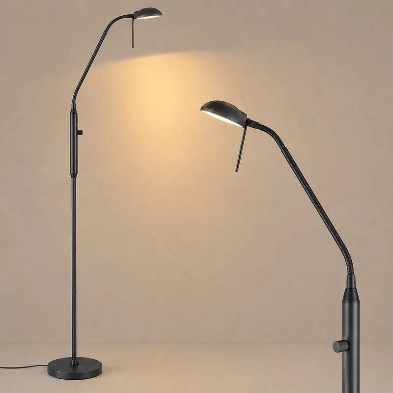 SOLIS vloerlamp - dimbaar - incl. G9 LED by Home Sweet Home in Black – product photo