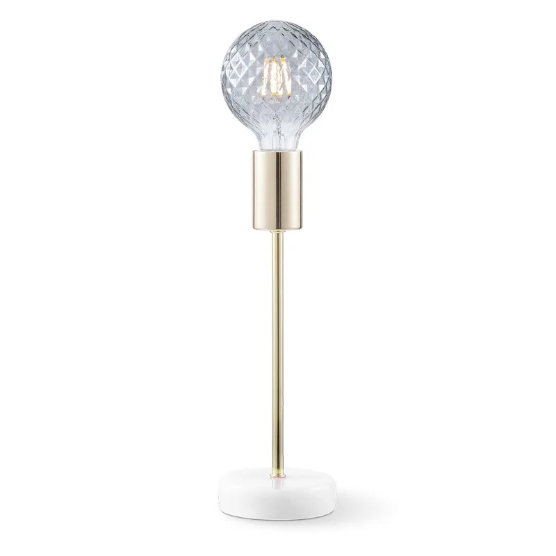 tafellamp Cava Marble - marmer/goud by Home Sweet Home in Gold – product photo