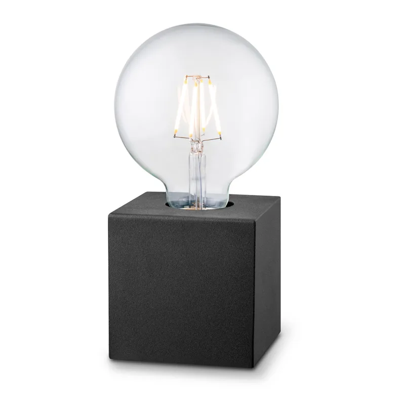 tafellamp Dry 10 vierkant by Home Sweet Home in Black – product photo