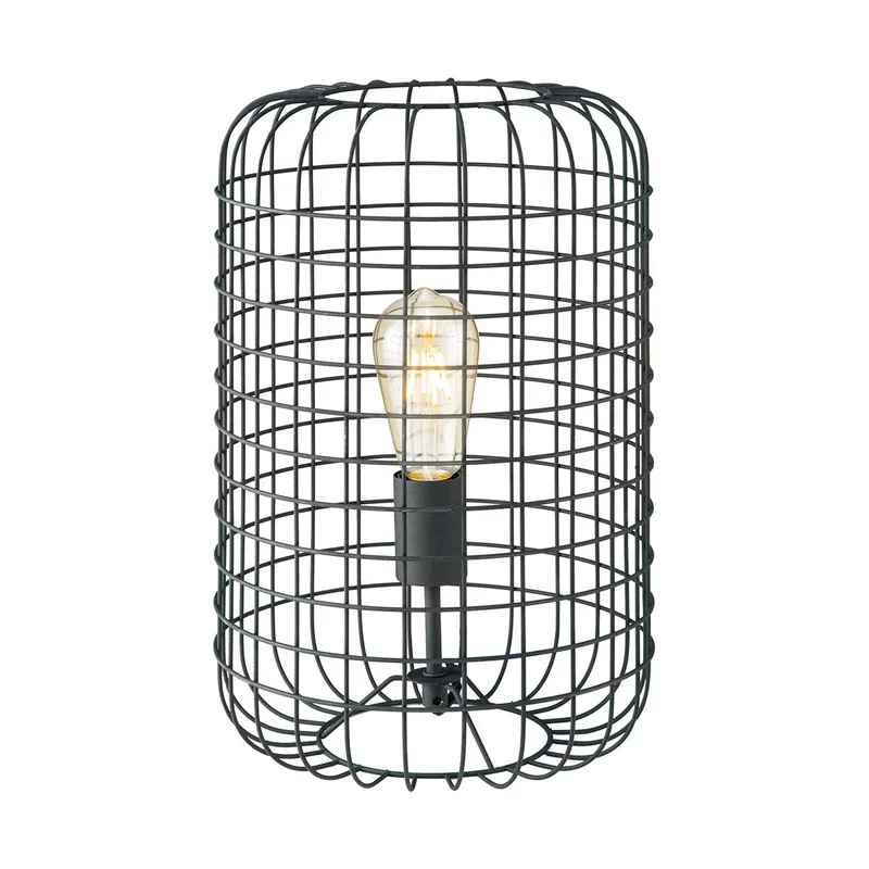 tafellamp Netting 26 - rooster metaal by Home Sweet Home in Black – product photo