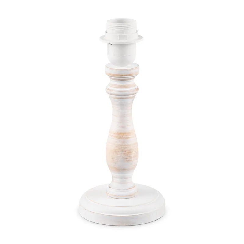 tafellamp voet Femme rond - vintage by Home Sweet Home in White – product photo