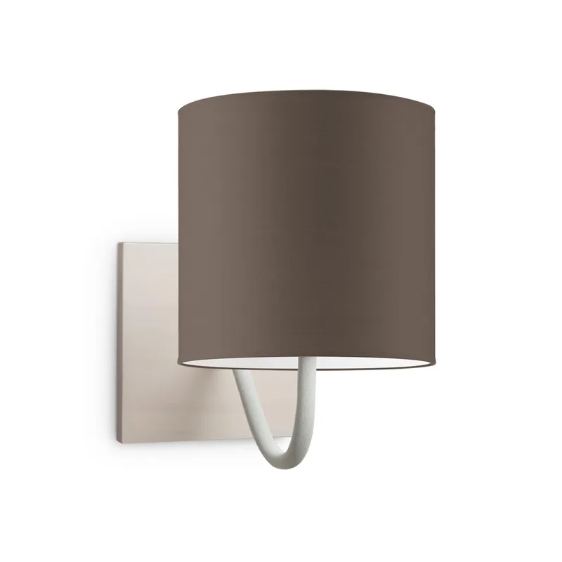 wandlamp beach bling Ø 16 cm van Home Sweet Home in Taupe – productfoto