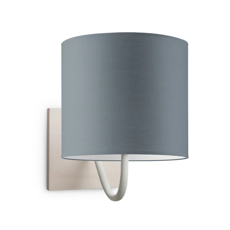 wandlamp Beach Bling Ø 20 cm - lichtgrijs by Home Sweet Home in Grey – product photo