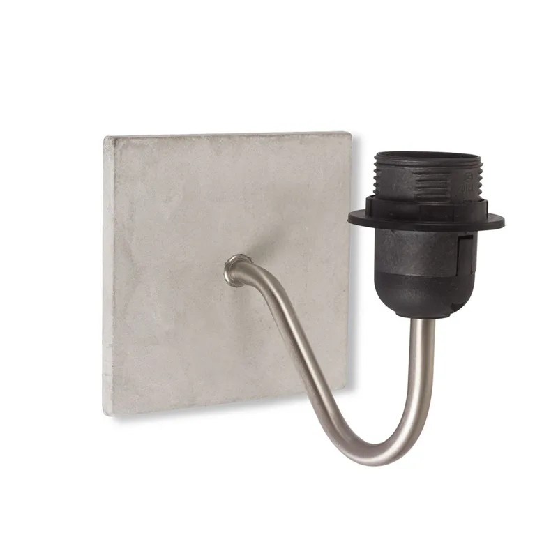 wandlamp Concrete - betongrijs fra Home Sweet Home i Grå – produktbillede