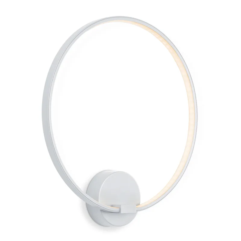 wandlamp LED eclips Ø 35- aluminium van Home Sweet Home in Zilver, Rvs – productfoto