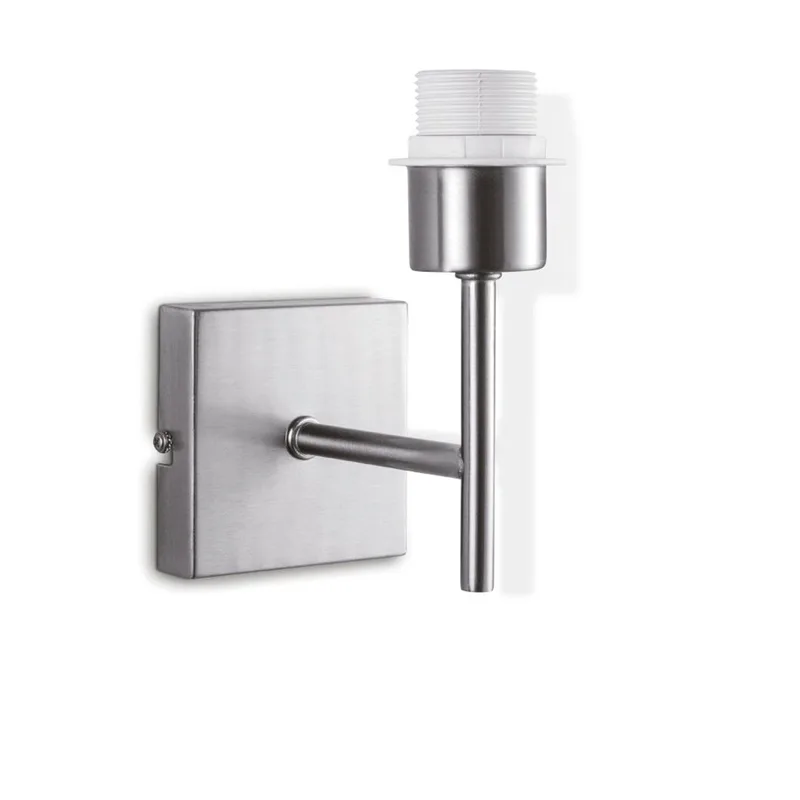 wandlamp Mati - mat staal by Home Sweet Home in Silver, Rvs – product photo