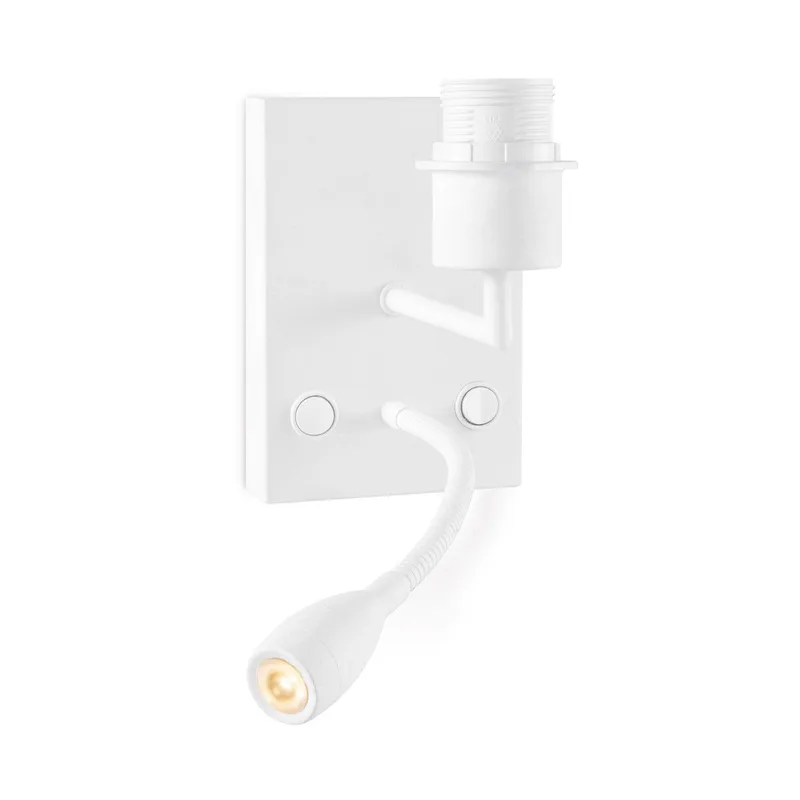 wandlamp met leeslamp Read by Home Sweet Home in White – product photo