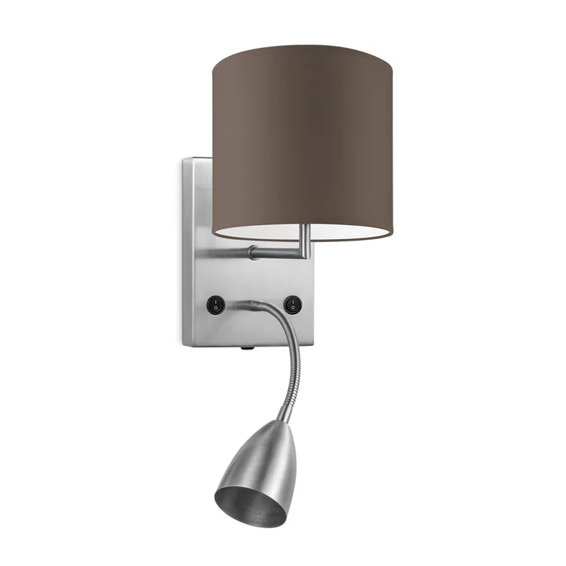 wandlamp read bling Ø 16 cm van Home Sweet Home in Taupe – productfoto