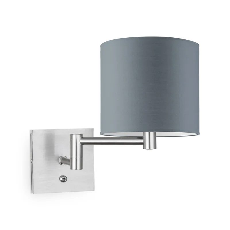 wandlamp Swing Bling Ø 20 cm - lichtgrijs by Home Sweet Home in Grey – product photo