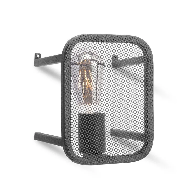 wandlamp Weave 20 van Home Sweet Home in Zwart – productfoto