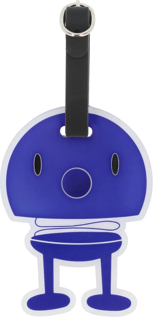 Bag tag Hoptimist 10,5 x 8 x 0,7 cm van Hoptimist in Blauw – productfoto