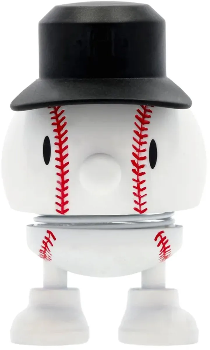 Baseball - Bumble - Honkbal - Wit - Rood by Hoptimist in White, Black, Red – product photo