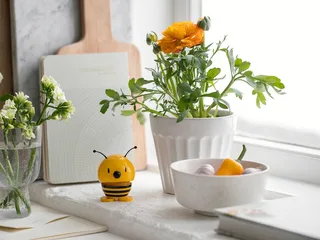 Bee Hoptimist 4,5 x 5,8 x 6,8 cm de Hoptimist en Jaune – photo du produit 5 sur 5