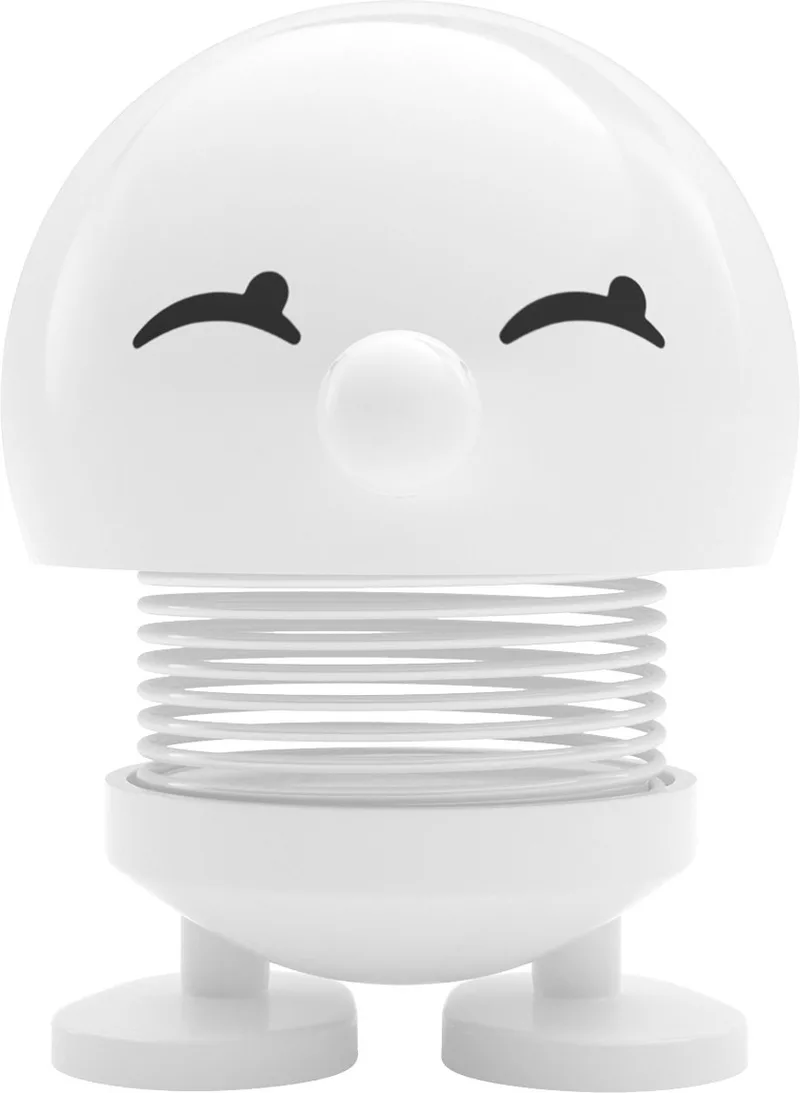 Bimble Beeldje - S - Wit - Beeldjes Decoratie voor Kantoor, Kamer en Woonkamer - Cadeau Idee voor Mannen, Vrouwen en Kinderen de Hoptimist en Blanc – photo du produit