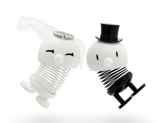 Bride & Groom Hoptimist Hoptimist van Hoptimist in Wit – productfoto 5 van 5