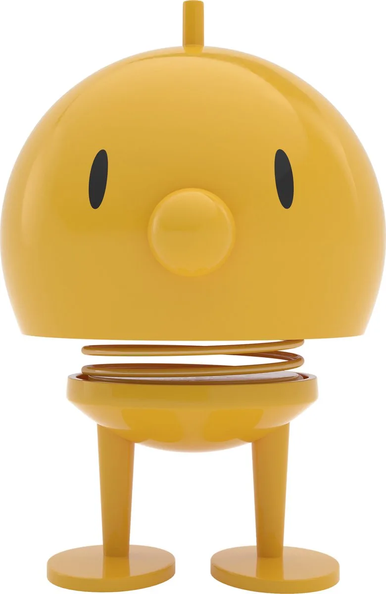 Bumble Beeldje - L - Geel - Beeldjes Decoratie voor Kantoor, Kamer en Woonkamer - Cadeau Idee voor Mannen, Vrouwen en Kinderen by Hoptimist in Yellow – product photo