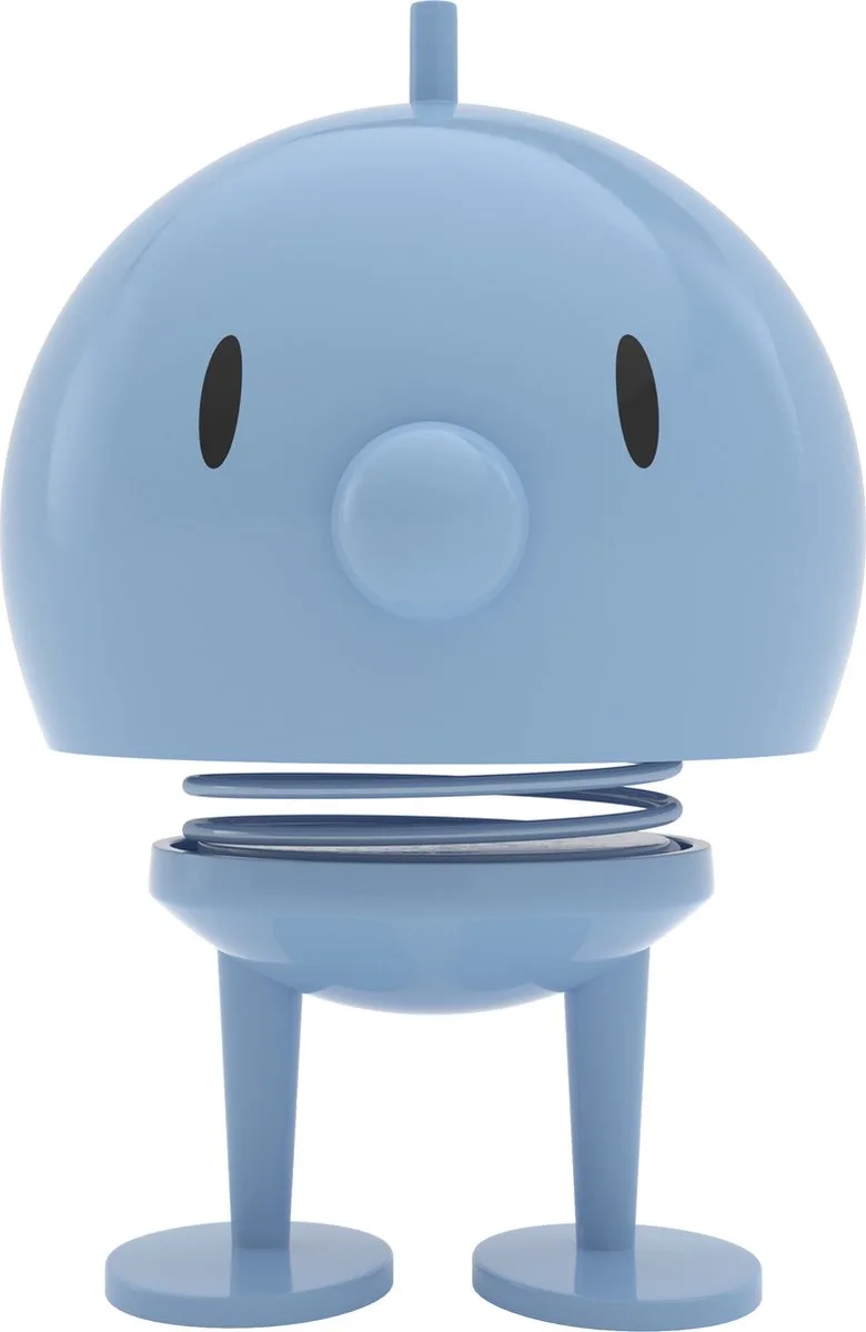 Bumble Beeldje - L - Lichtblauw - Beeldjes Decoratie voor Kantoor, Kamer en Woonkamer - Cadeau Idee voor Mannen, Vrouwen en Kinderen by Hoptimist in Light blue – product photo