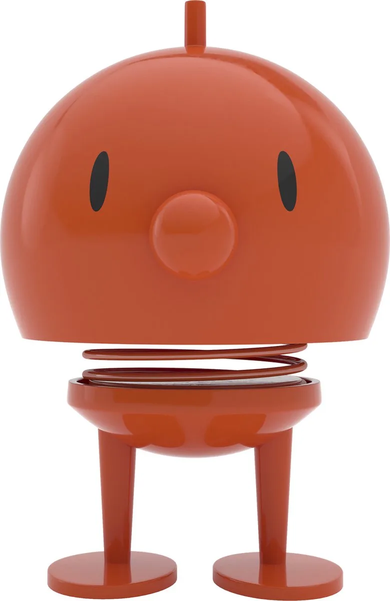 Bumble Beeldje - L - Oranje - Beeldjes Decoratie voor Kantoor, Kamer en Woonkamer - Cadeau Idee voor Mannen, Vrouwen en Kinderen by Hoptimist in Orange – product photo