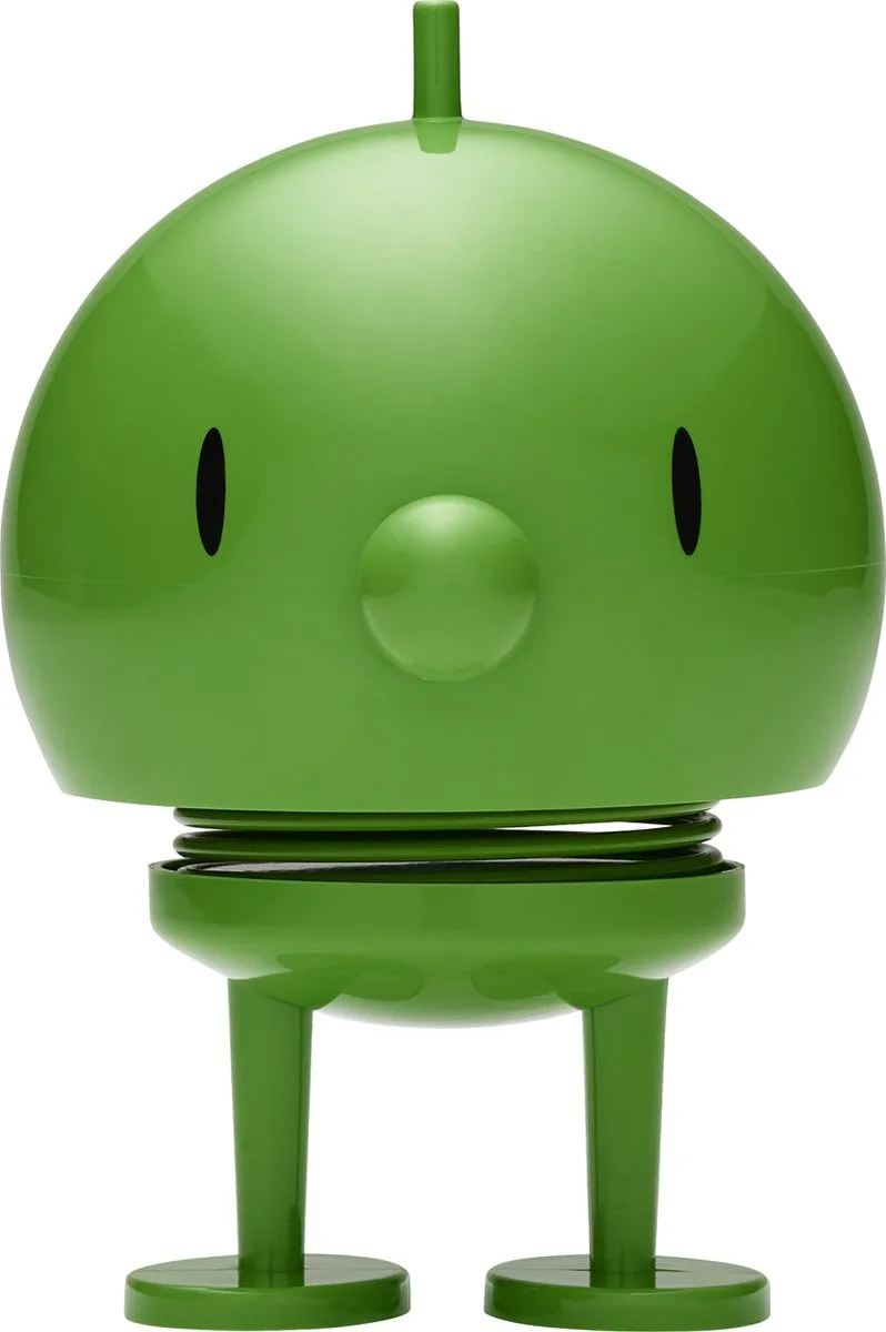 Bumble Beeldje - M - Groen - Beeldjes Decoratie voor Kantoor, Kamer en Woonkamer - Cadeau Idee voor Mannen, Vrouwen en Kinderen by Hoptimist in Green – product photo