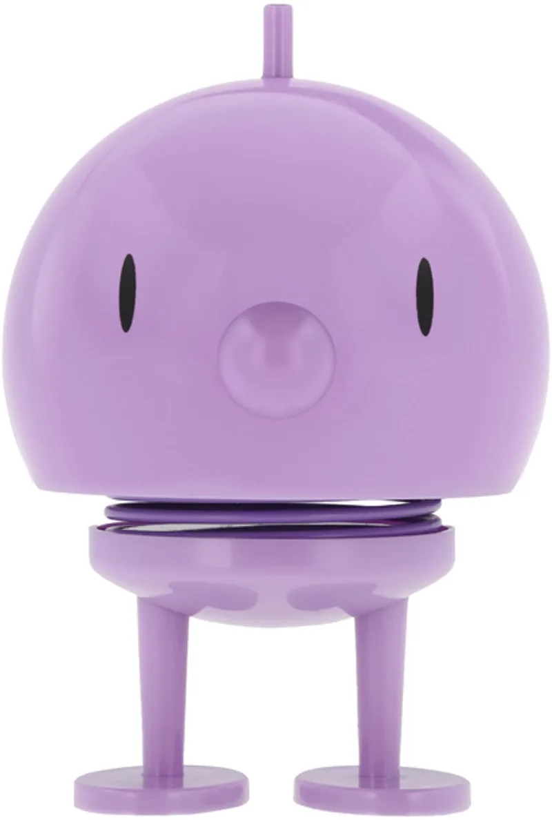 Bumble Beeldje - M - Lavendel - Beeldjes Decoratie voor Kantoor, Kamer en Woonkamer - Cadeau Idee voor Mannen, Vrouwen en Kinderen by Hoptimist in Lavender – product photo