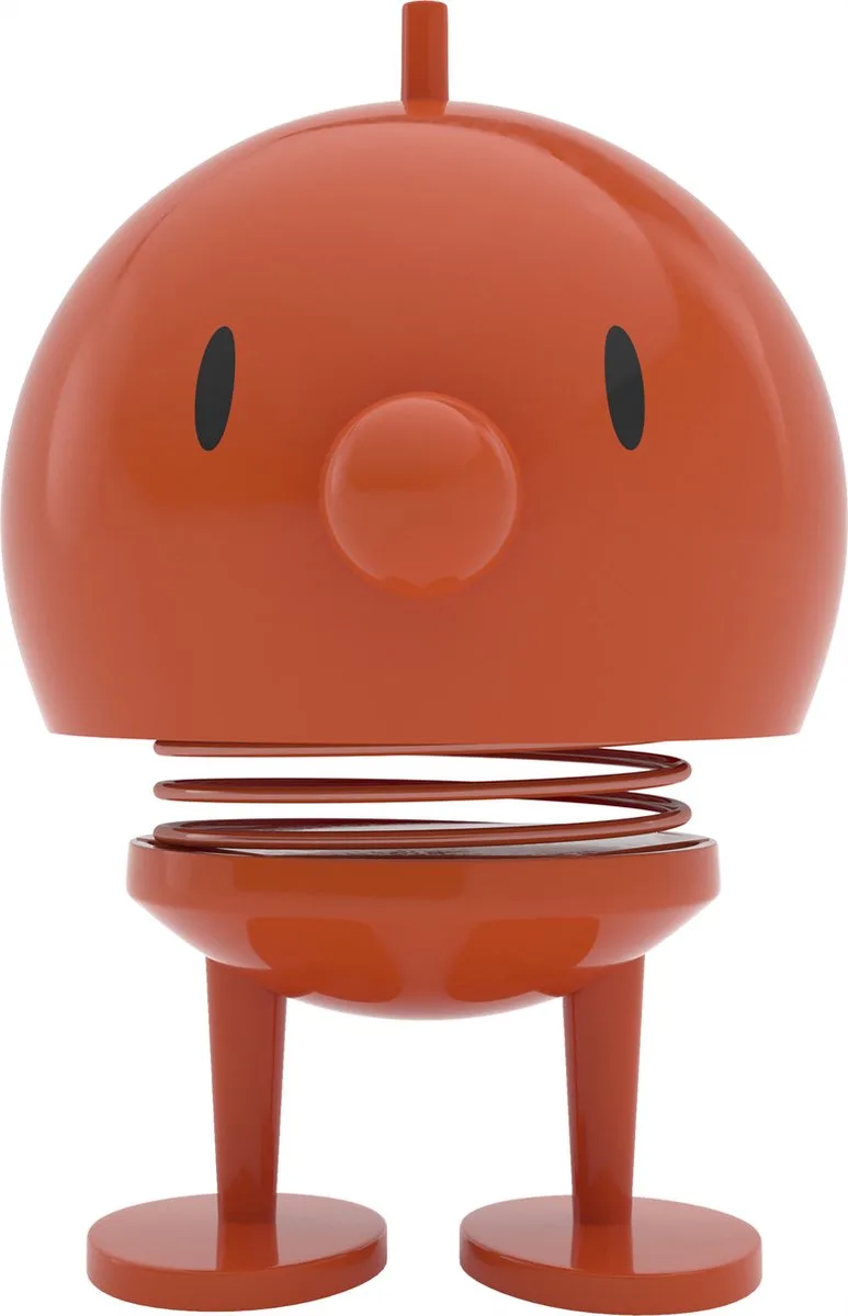 Bumble Beeldje - M - Oranje - Beeldjes Decoratie voor Kantoor, Kamer en Woonkamer - Cadeau Idee voor Mannen, Vrouwen en Kinderen by Hoptimist in Orange – product photo