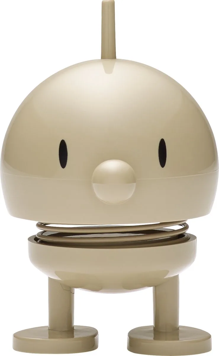 Bumble Beeldje - S - Beeldjes Decoratie voor Kantoor, Kamer en Woonkamer - Cadeau Idee voor Mannen, Vrouwen en Kinderen by Hoptimist in Latte – product photo