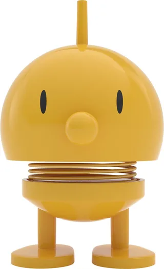 Bumble Beeldje - S - Geel - Beeldjes Decoratie voor Kantoor, Kamer en Woonkamer - Cadeau Idee voor Mannen, Vrouwen en Kinderen van Hoptimist in Geel – productfoto 1 van 3