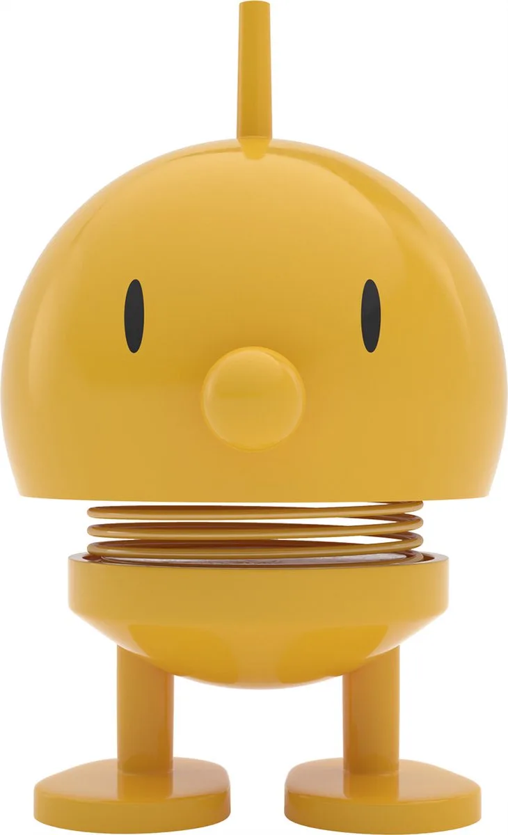 Bumble Beeldje - S - Geel - Beeldjes Decoratie voor Kantoor, Kamer en Woonkamer - Cadeau Idee voor Mannen, Vrouwen en Kinderen by Hoptimist in Yellow – product photo