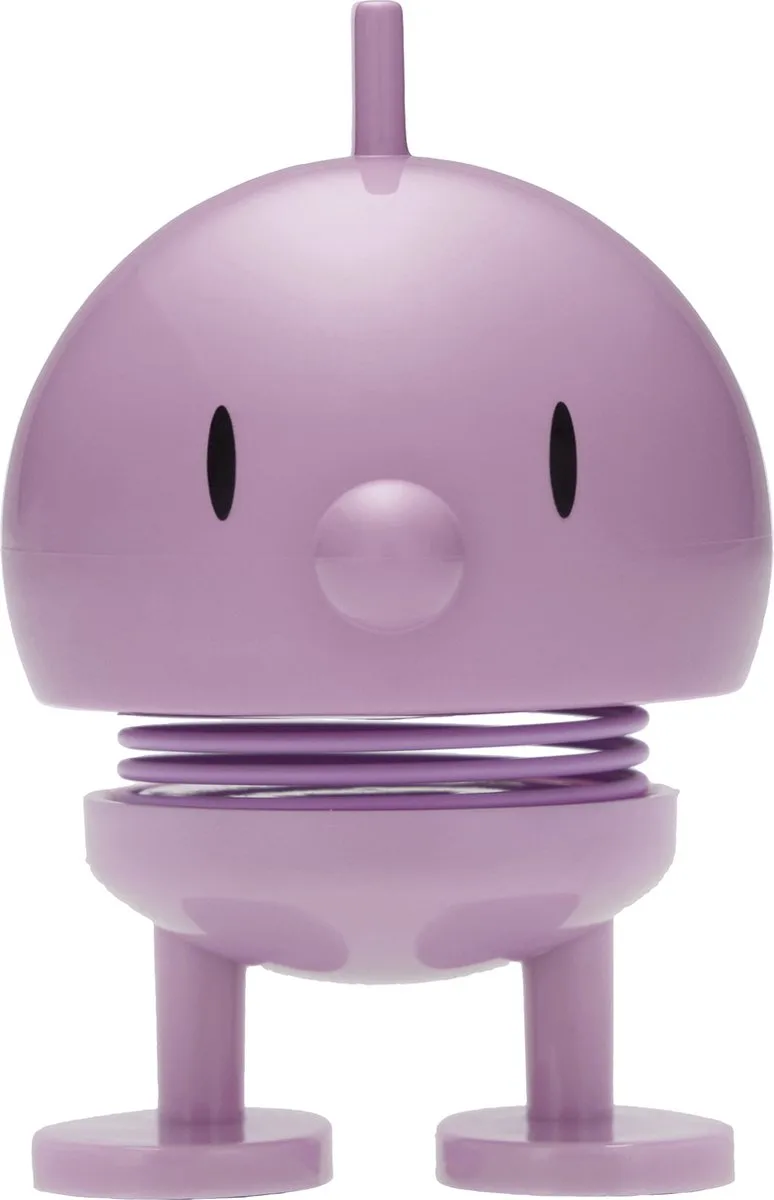 Bumble Beeldje - S - Lavendel - Beeldjes Decoratie voor Kantoor, Kamer en Woonkamer - Cadeau Idee voor Mannen, Vrouwen en Kinderen by Hoptimist in Lavender – product photo
