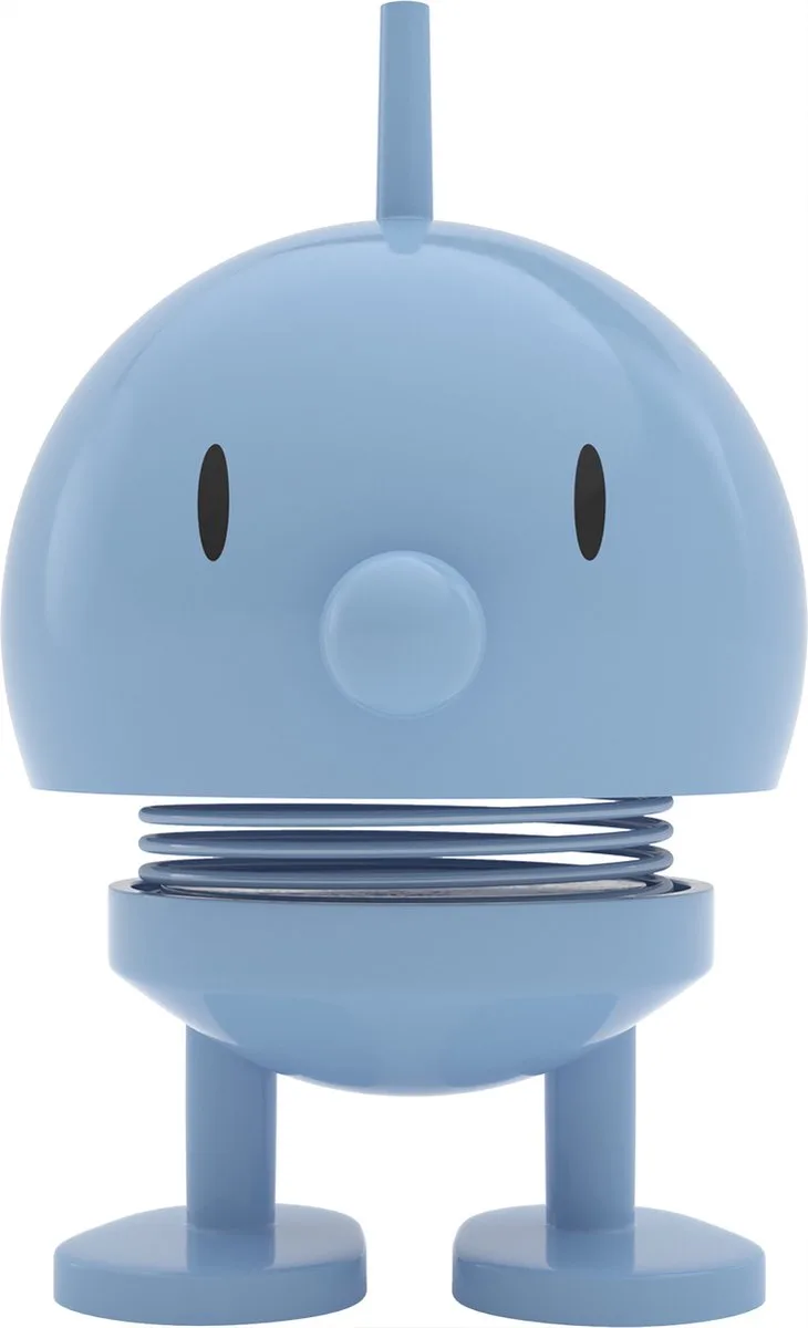 Bumble Beeldje - S - Lichtblauw - Beeldjes Decoratie voor Kantoor, Kamer en Woonkamer - Cadeau Idee voor Mannen, Vrouwen en Kinderen by Hoptimist in Light blue – product photo