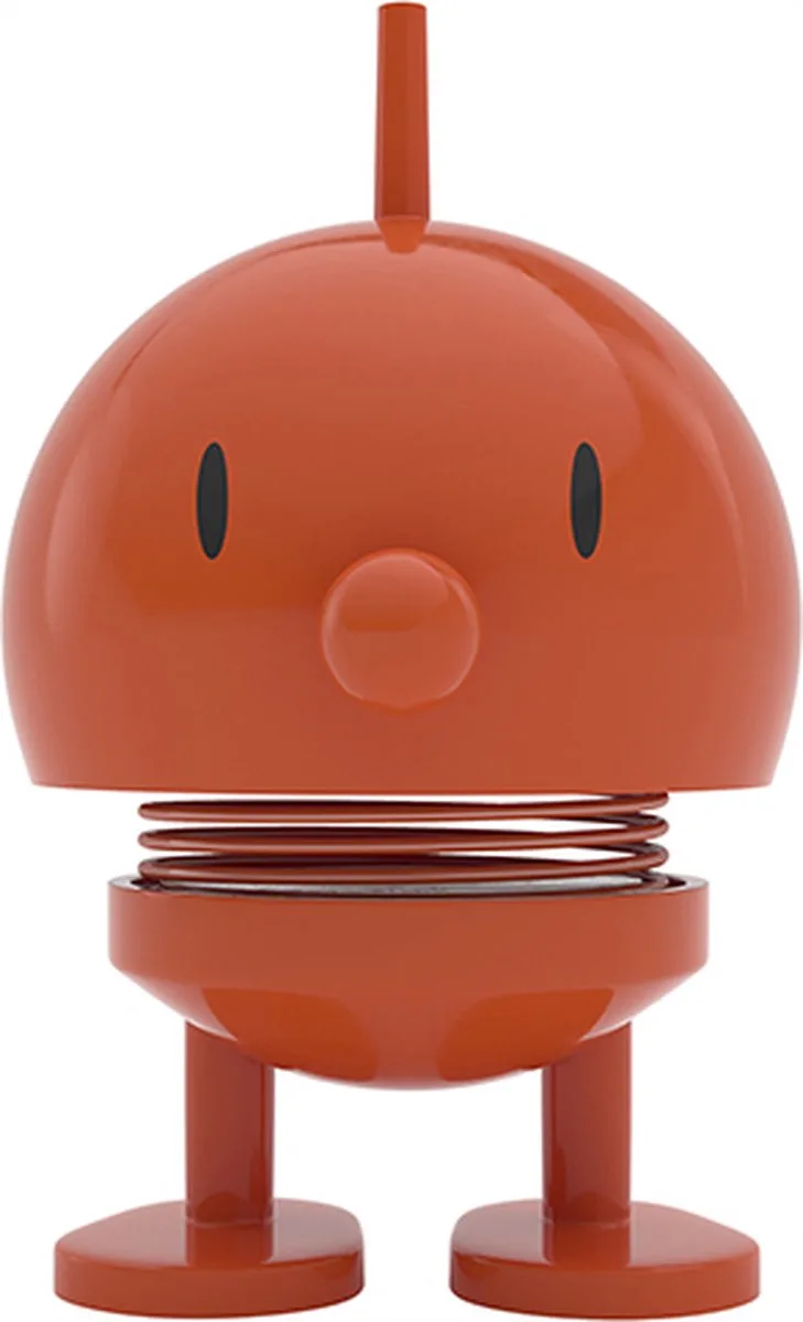 Bumble Beeldje - S - Oranje - Beeldjes Decoratie voor Kantoor, Kamer en Woonkamer - Cadeau Idee voor Mannen, Vrouwen en Kinderen van Hoptimist in Oranje – productfoto