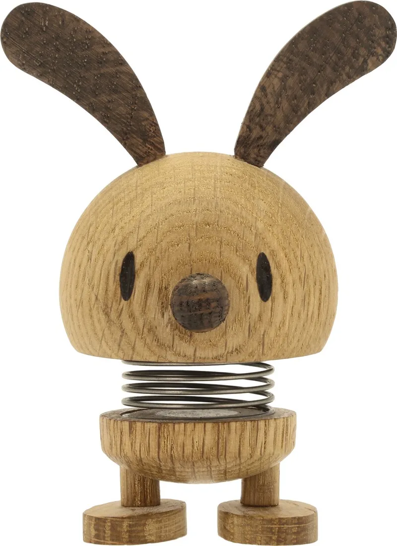 Bunny Hoptimist 7,5 x 5,8 x 9 cm S Raw fra Hoptimist i Oak – produktbillede