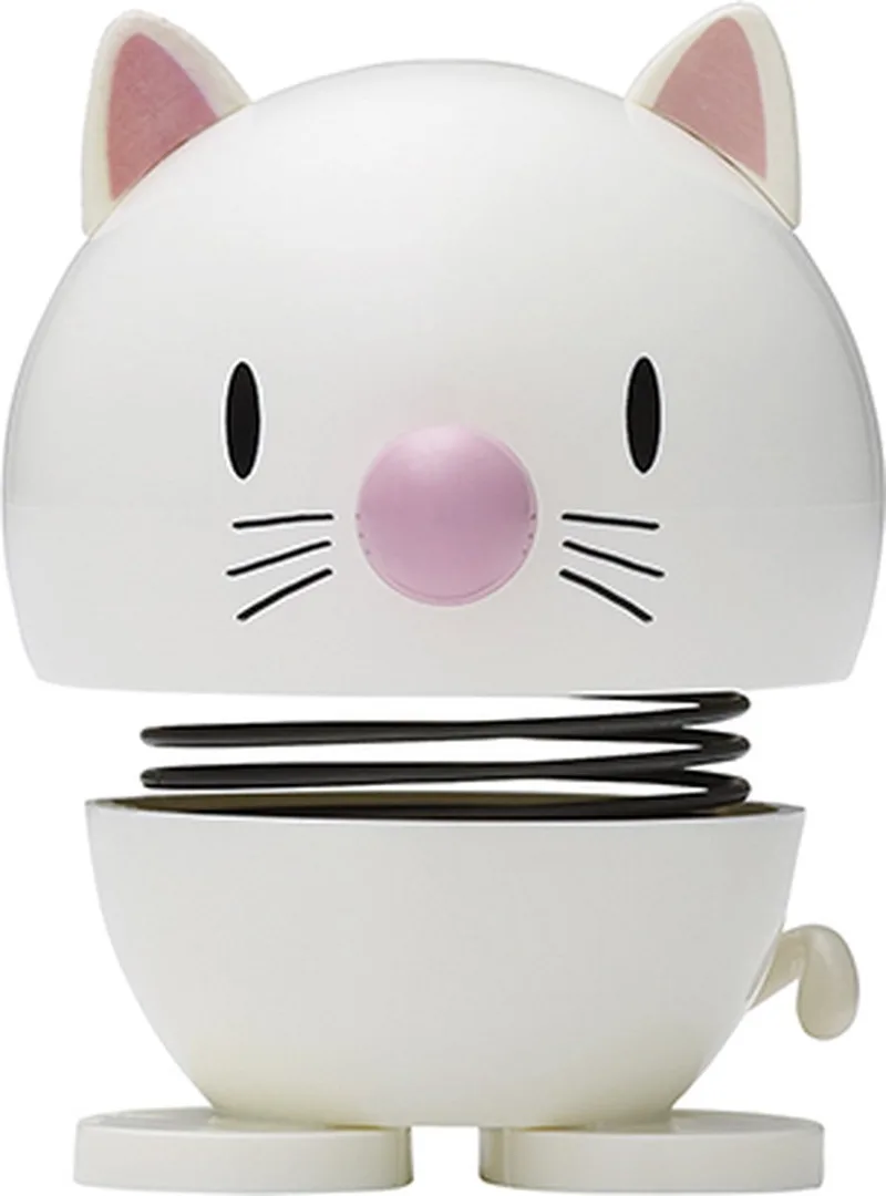 Cat Hoptimist 5,5 x 5,9 x 7,3 cm by Hoptimist in White – product photo