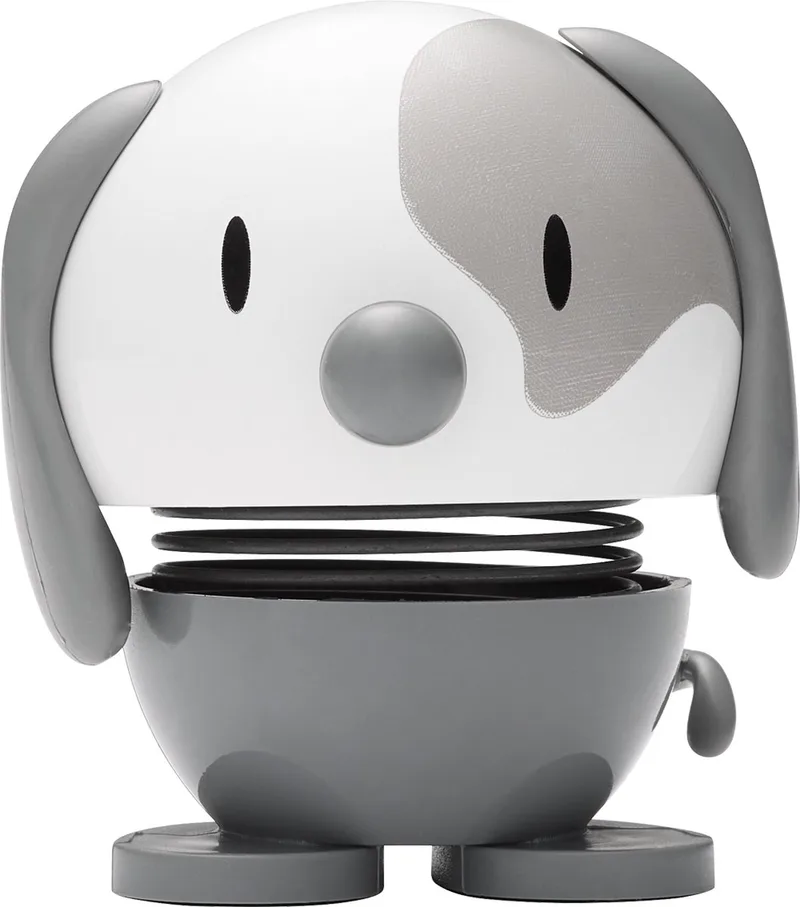 Dog Hoptimist 5,5 x 5,9 x 6,9 cm by Hoptimist in Cool Grey – product photo