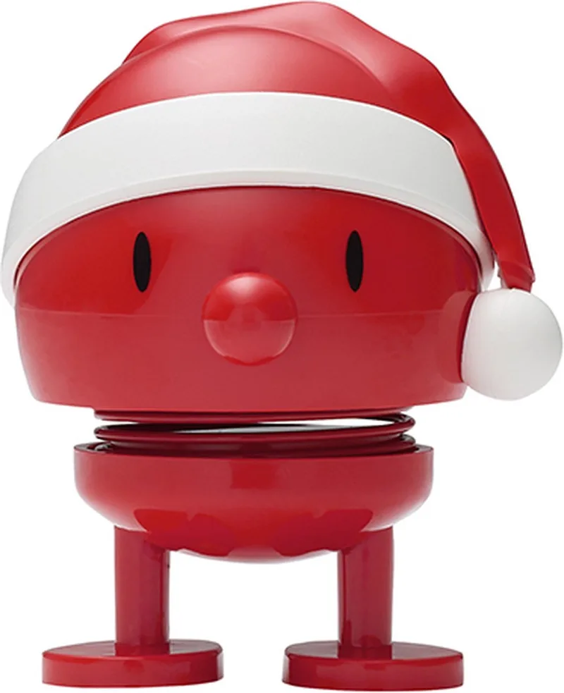 Elfjes Bumble Beeldjes - S - Rood - Kerstdecoratie en Kerstversiering voor Woonkamer of Kantoor - Leuke Kerst Cadeau Idee voor Familie, Vrienden of als Kleine Verrassing de Hoptimist en Rouge – photo du produit