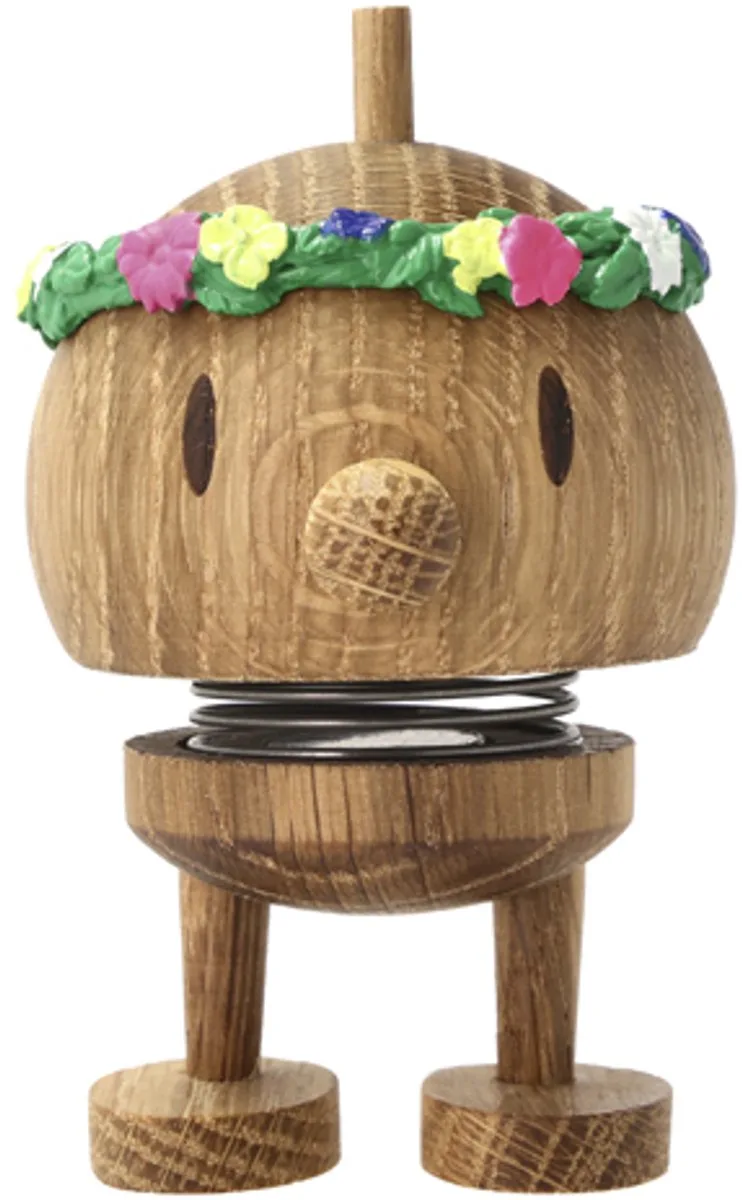 Flower Bumble Hoptimist 4,5 x 5,9 x 7,5 cm S by Hoptimist in Oak – product photo