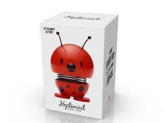 Ladybird Hoptimist 4,5 x 5,8 x 6,8 cm van Hoptimist in Rood – productfoto 2 van 5