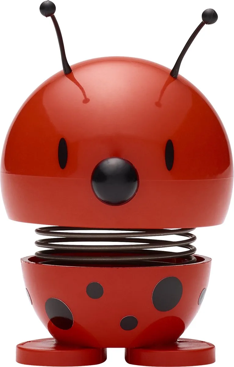 Ladybird Hoptimist 4,5 x 5,8 x 6,8 cm by Hoptimist in Red – product photo