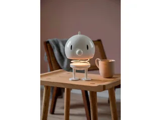 LED-Dekofigur LED Lampe XL White 23cm van Hoptimist in Meerkleurig, Wit – productfoto 3 van 5