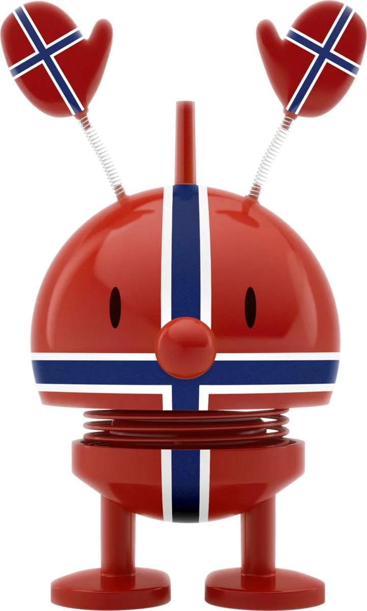 Roligan Norway 6,7 x 5,9 x 9,5 cm S från Hoptimist i Röd – produktbild