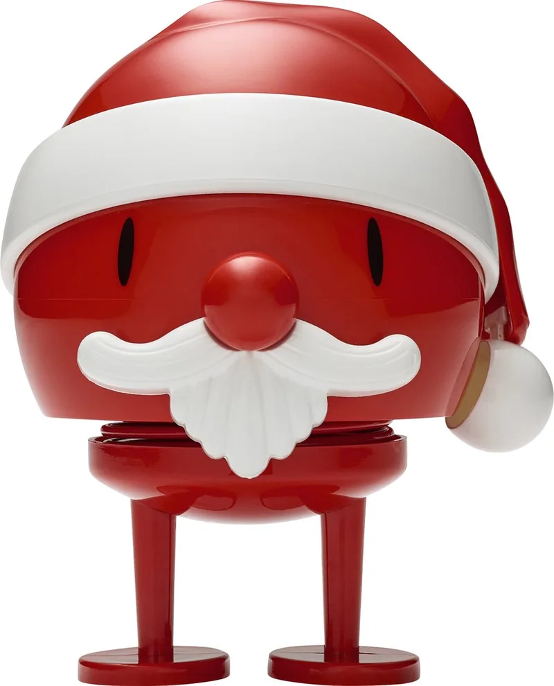 Sinterklaas Bumble Decoratie - M - Rood - Kerstdecoratie en Kerstversiering voor Woonkamer of Kantoor - Leuke Kerst Cadeau Idee voor Familie, Vrienden of als Kleine Verrassing de Hoptimist en Rouge – photo du produit