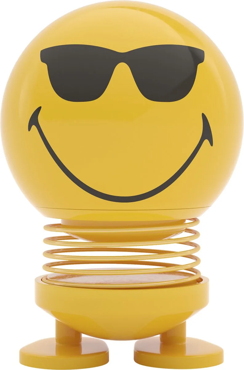 Smiley Cool Hoptimist 4,5 x 5,6 x 6,6 cm S von Hoptimist in Gelb – Produktfoto