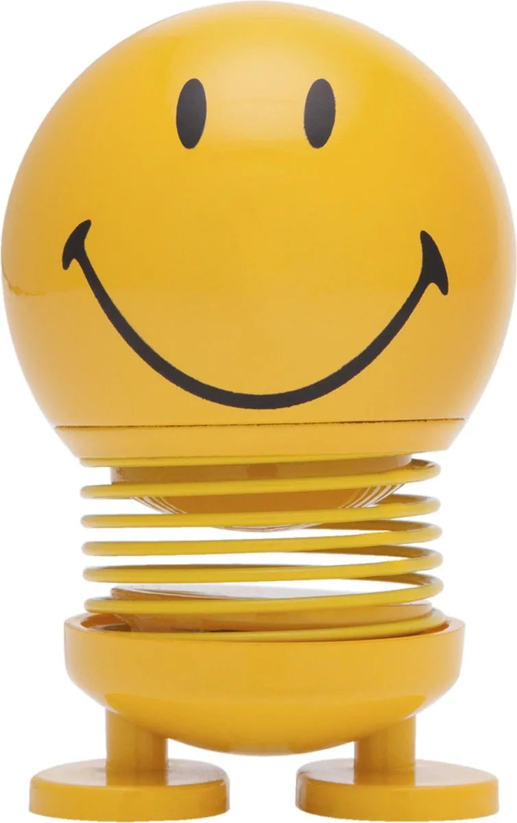 Smiley Hoptimist 4,5 x 5,6 x 6,6 cm S fra Hoptimist i Gul – produktbillede