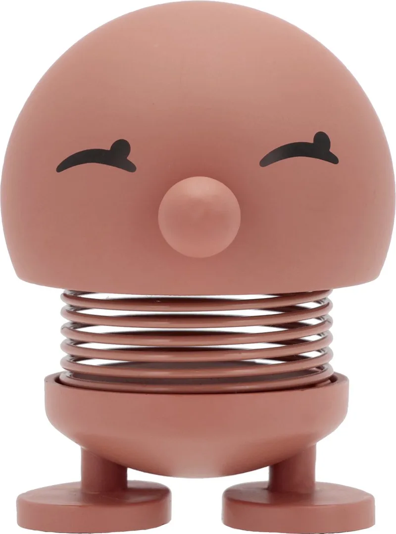Soft Bimble Beeldje - S - Beeldjes Decoratie voor Kantoor, Kamer en Woonkamer - Cadeau Idee voor Mannen, Vrouwen en Kinderen van Hoptimist in Ruby – productfoto