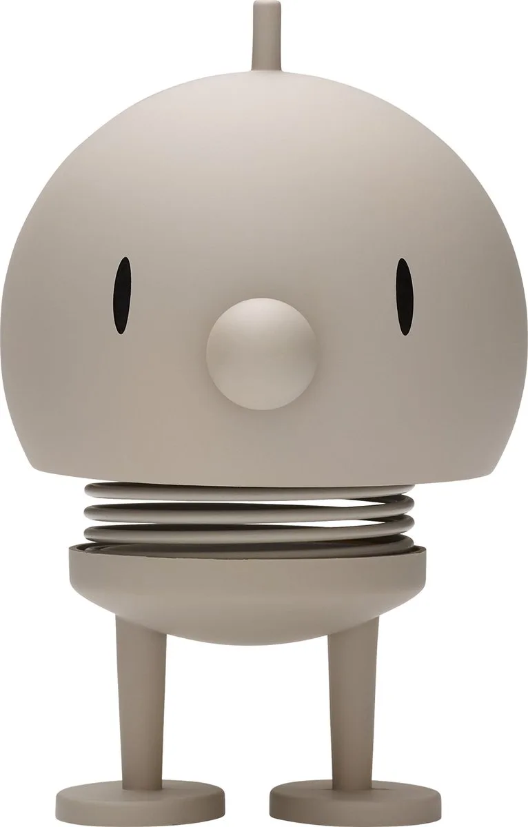 Soft Bumble Beeldje - M - Beeldjes Decoratie voor Kantoor, Kamer en Woonkamer - Cadeau Idee voor Mannen, Vrouwen en Kinderen by Hoptimist in Ash – product photo