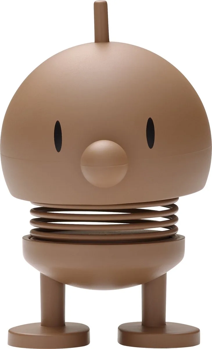 Soft Bumble Beeldje - S - Beeldjes Decoratie voor Kantoor, Kamer en Woonkamer - Cadeau Idee voor Mannen, Vrouwen en Kinderen by Hoptimist in Choko – product photo