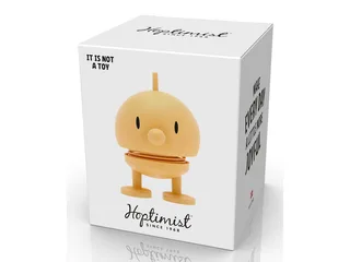 Soft Bumble Beeldje - S - Beeldjes Decoratie voor Kantoor, Kamer en Woonkamer - Cadeau Idee voor Mannen, Vrouwen en Kinderen by Hoptimist in Mimosa – product photo 2 of 5