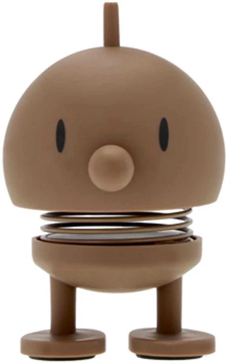 Soft Bumble Beeldje - XS - Mini Beeldjes Decoratie voor Kantoor, Kamer en Woonkamer - Cadeau Idee voor Mannen, Vrouwen en Kinderen by Hoptimist in Choko – product photo