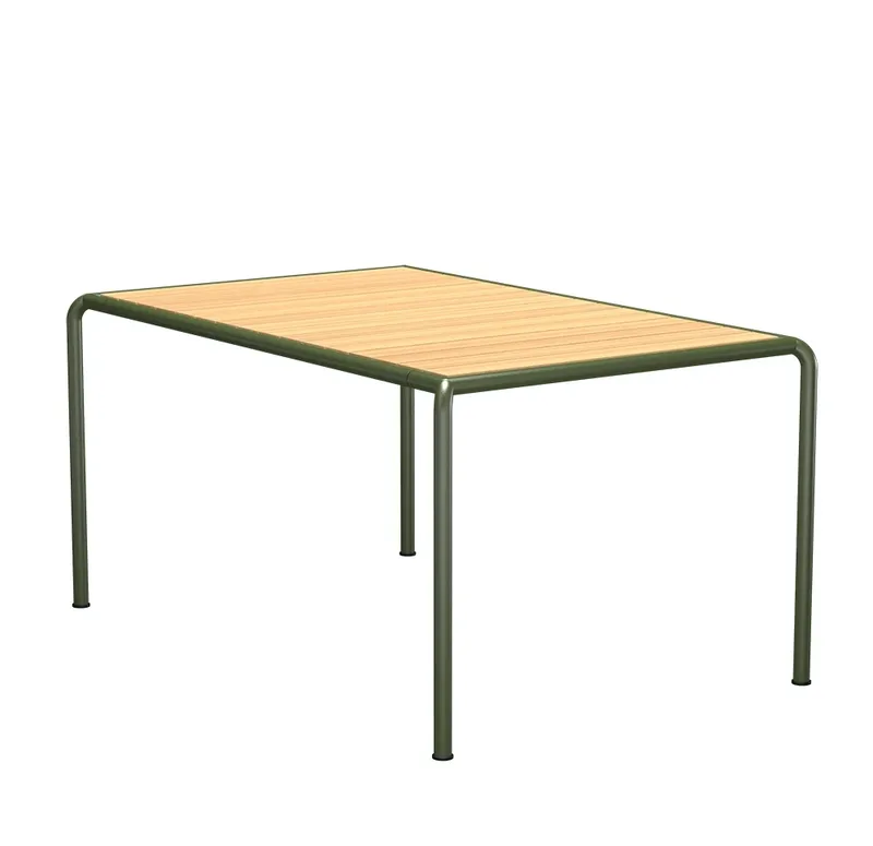 AVANTI Esstisch 153x98 cm Kiefer/Olivgrün by Houe – product photo